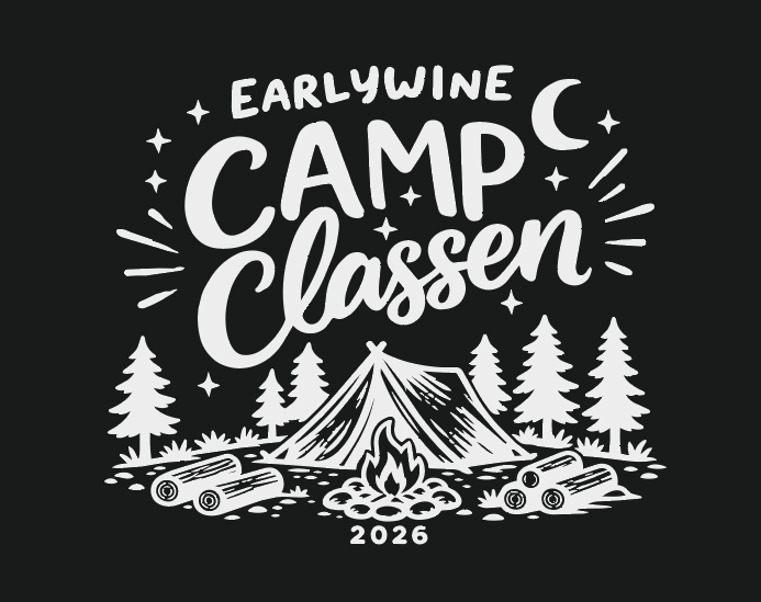 Earlywine Camp Classen Hooded Sweatshirt (black)