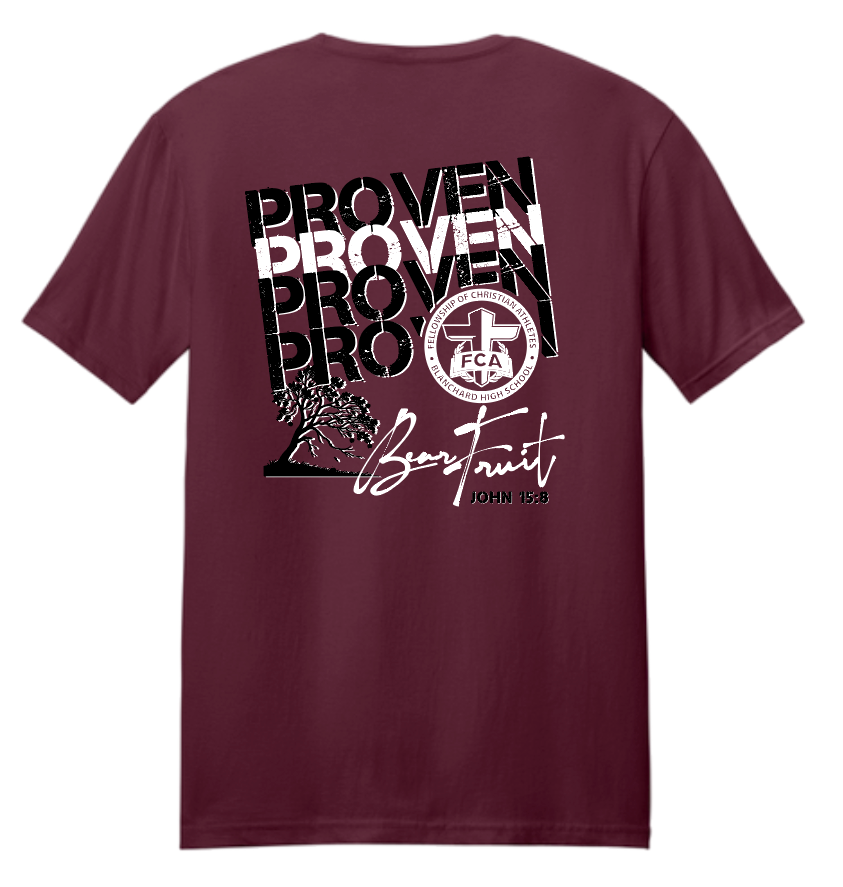 Blanchard FCA Softstyle S/S T-shirt (maroon)