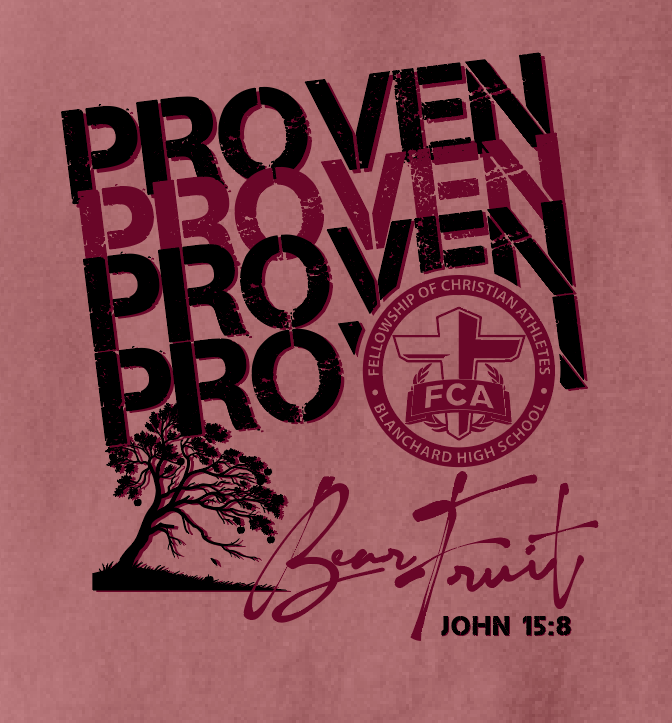 Blanchard FCA Comfort Colors S/S T-shirt (crimson)