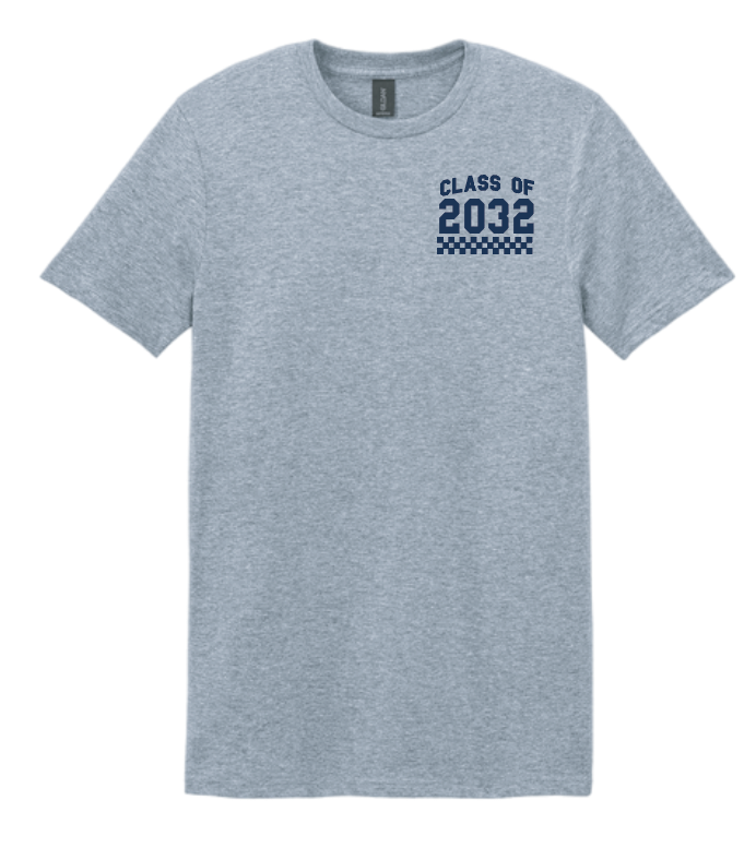 Newcastle Middle School "Class of '32" Design S/S T-shirt