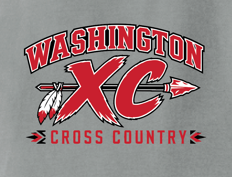 Washington XC "XC" Design Comfort Colors S/S T-shirt (grey)