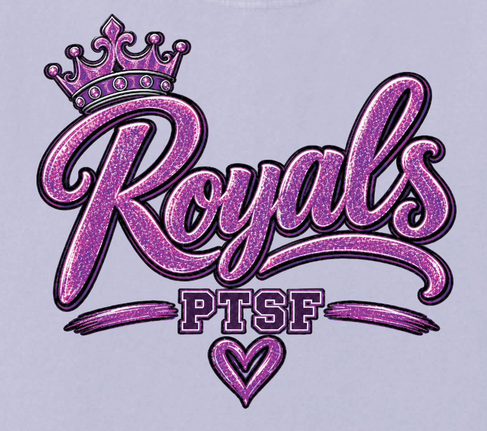 CCS PTSF/Fall Festival "Glitter" Design Comfort Colors S/S T-shirt (orchid)
