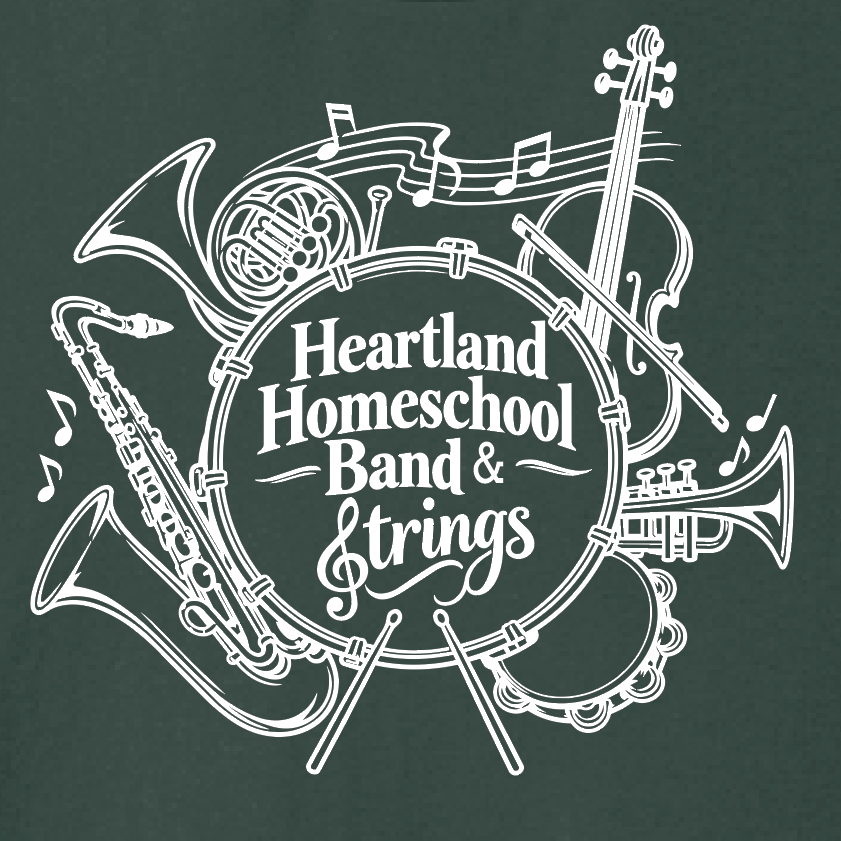 Heartland Band & Strings Hooded Sweatshirt (forest)