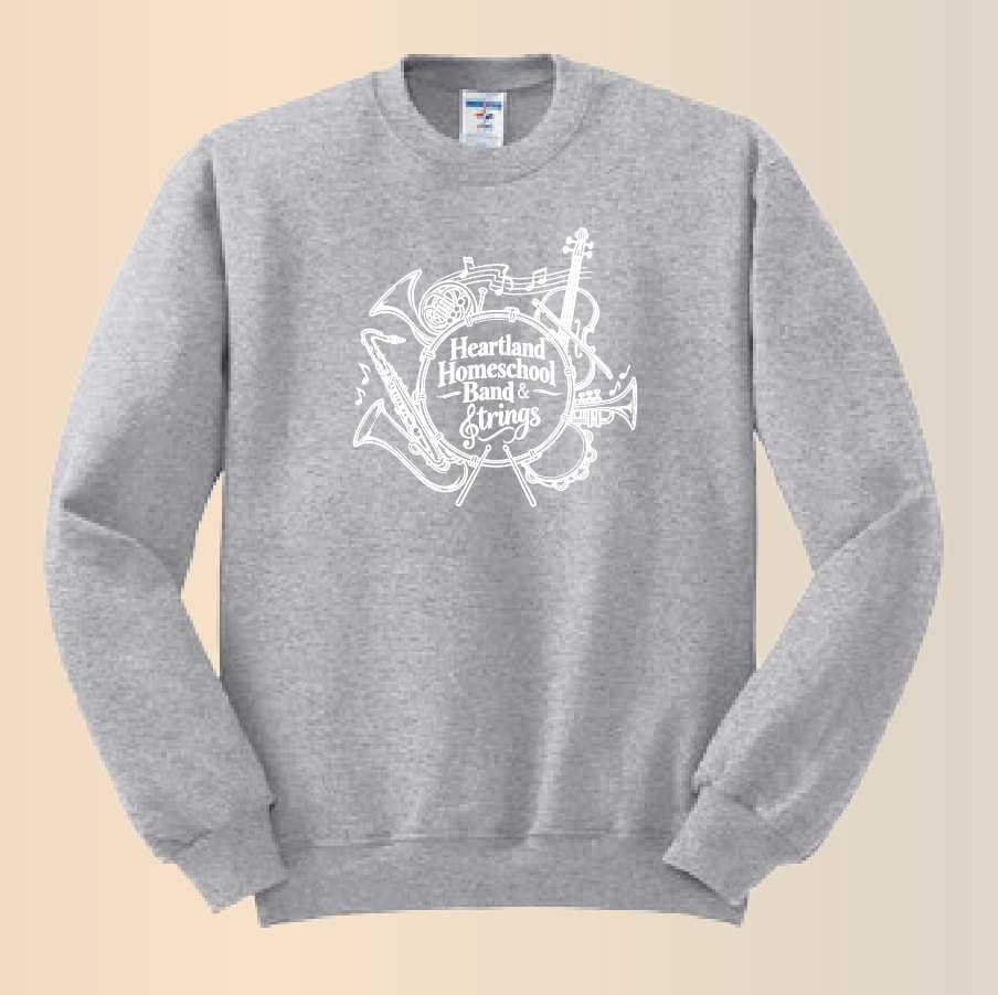 Heartland Band & Strings Crewneck Sweatshirt (heather)
