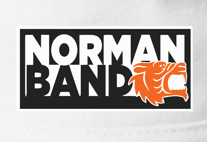NHS Band "Block Logo" Design Port Authority Bucket Hat (white)