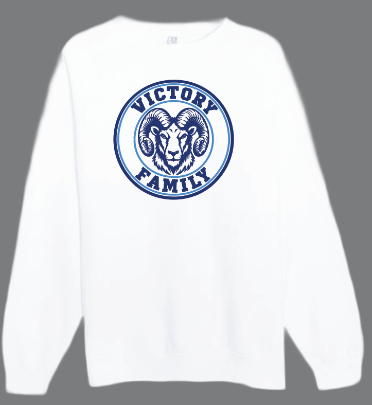 VFS "Family Circle" Gildan Crewneck Sweatshirt (white)(youth)