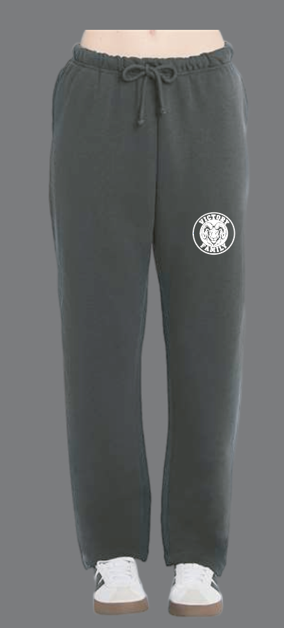 VFS "Family Circle" Lane Seven Straight Leg Sweatpants (smoke)(adult)