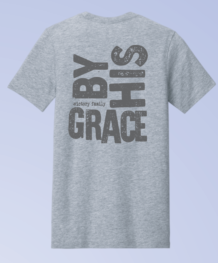 VFS "By His Grace" Design BellaCanvas S/S T-shirt (heather)(youth/adult)
