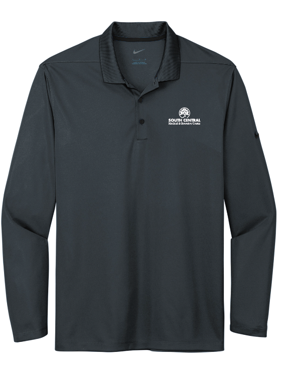 South Central Medical Unisex L/S Nike Polo (grey)