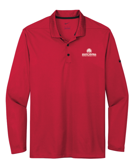 South Central Medical Unisex L/S Nike Polo (red)