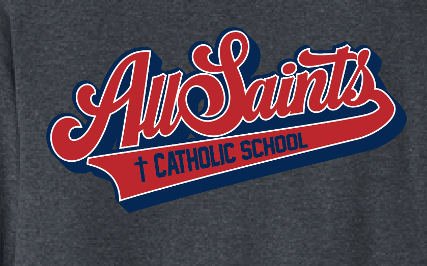 ASCS "Script" Design Gildan Long Sleeve T-shirt (dark heather)