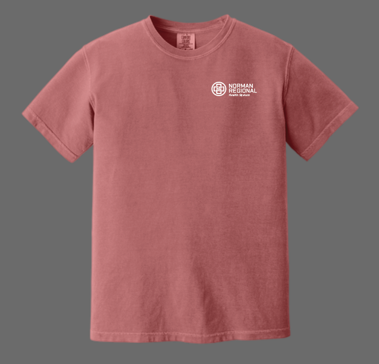 NRH Rehab "I Got Your Back" Design Comfort Colors S/S T-shirt (crimson)