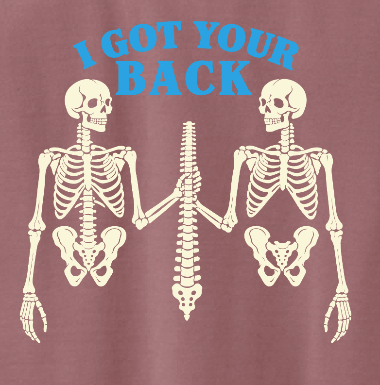 NRH Rehab "I Got Your Back" Design Comfort Colors S/S T-shirt (crimson)