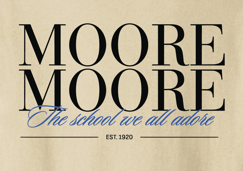 Moore High Sophomore Crewneck Sweatshirt (sand)