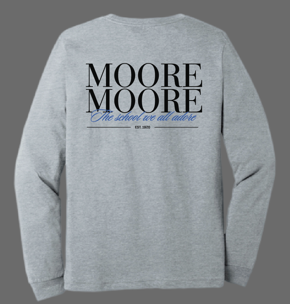 Moore High Sophomore L/S T-shirt (heather)