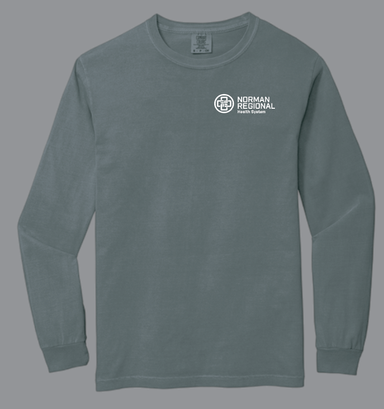 NRH Intermediate Care "IMC" Design L/S T-shirt (blue spruce)
