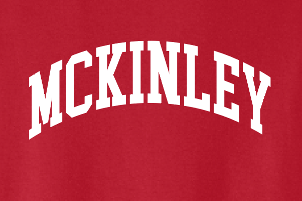 McKinley "Classic" Design Gildan Crewneck Sweatshirt (red)