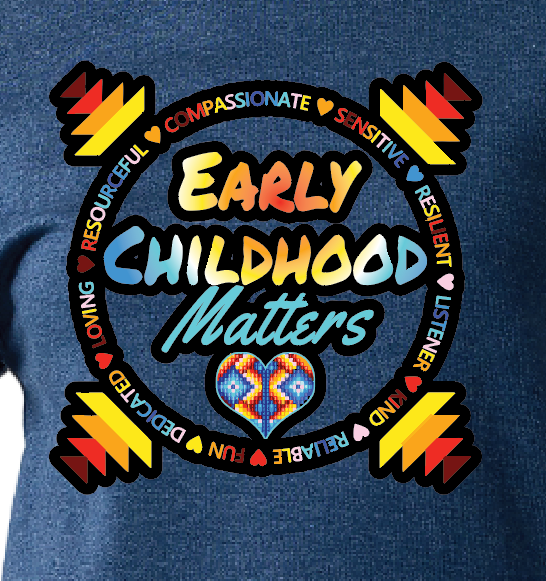 NIHSDA "Early Childhood" Design Crewneck Sweatshirt (navy)