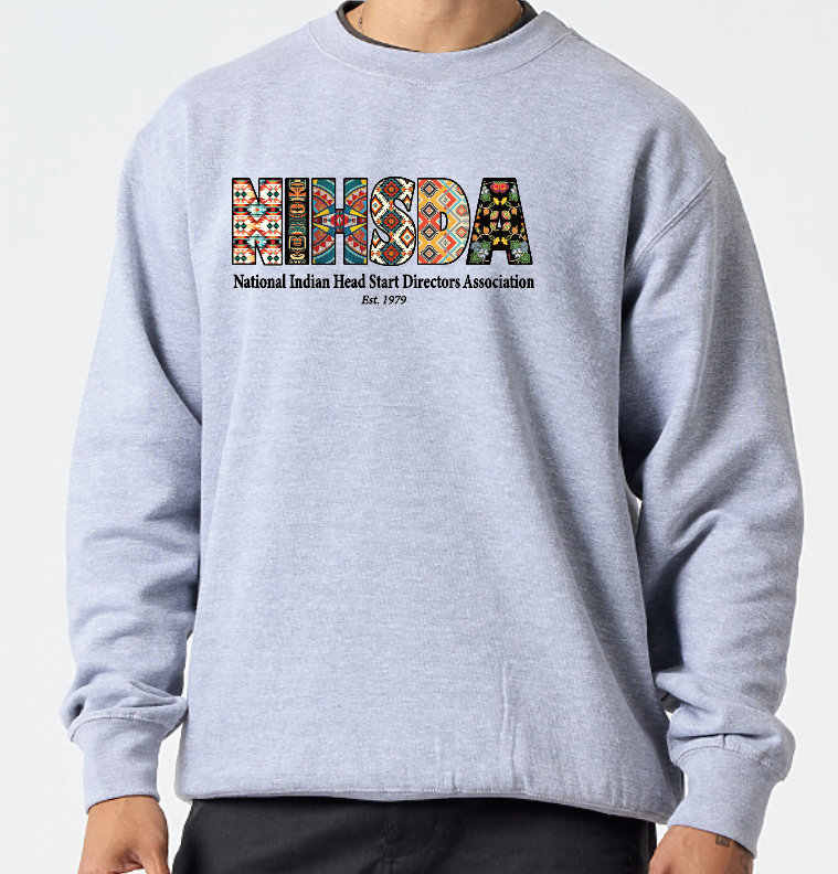 NIHSDA "NIHSDA Beads" Design Crewneck Sweatshirt (heather)
