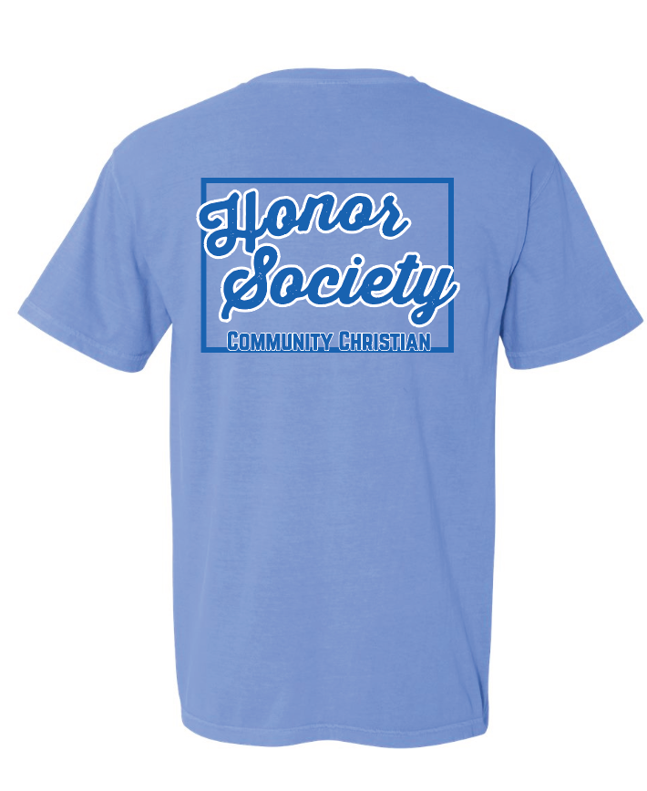 CCS Honor Society Comfort Colors S/S T-shirt