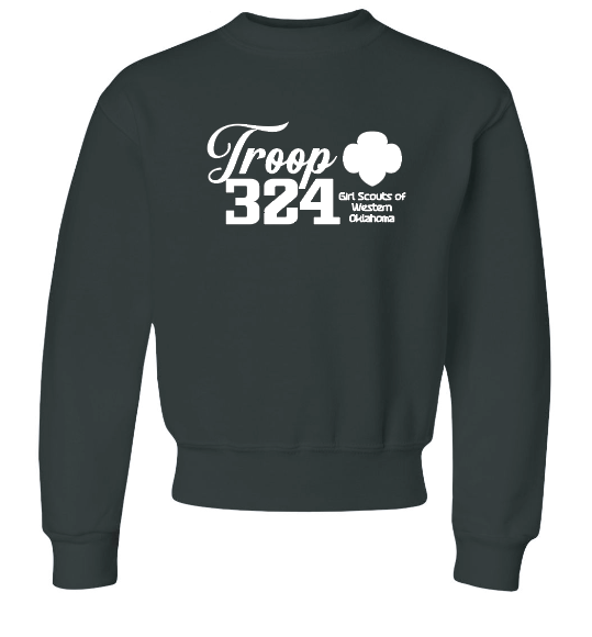 Troop 324 Crew Neck Sweatshirt (3 color options)