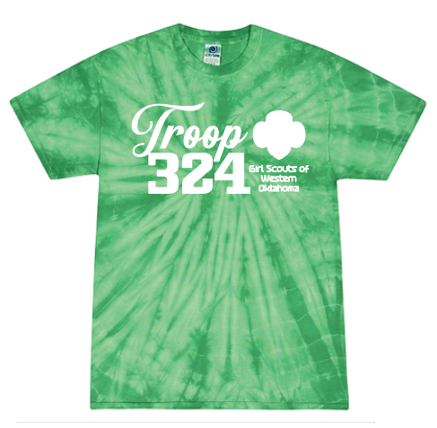 Troop 324 Tie-Dye Short Sleeve T-shirt